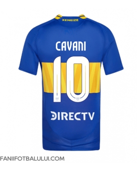 Boca Juniors Edinson Cavani #10 Tricou Fotbal Replică 2024-25 Barbati Acasa